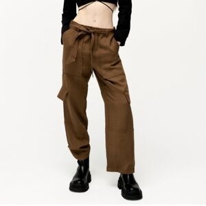 Zara brown cargo pants